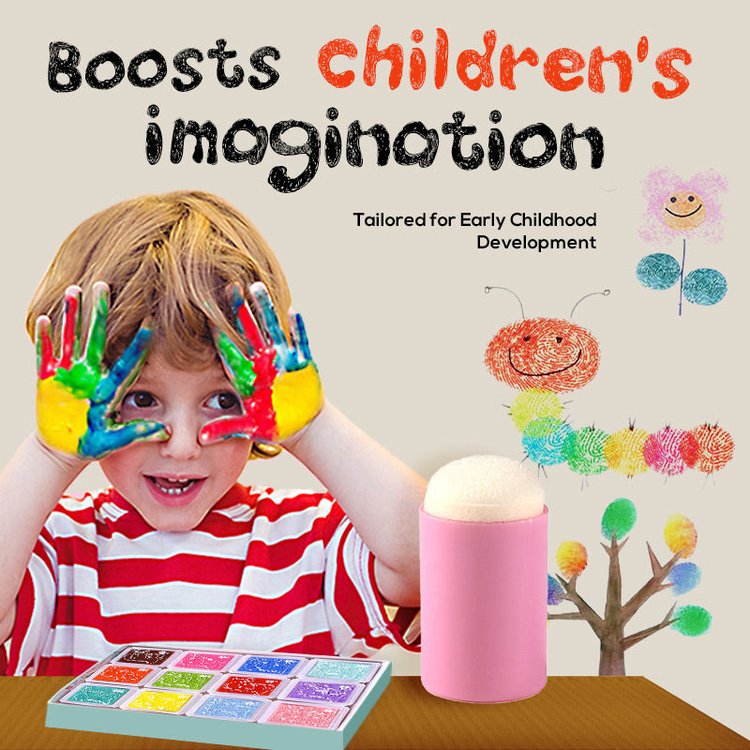 (đ·48% OFF) Roligt fingermĂ„lningssats