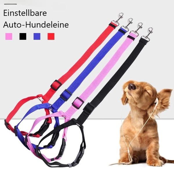 đŸJusterbar hundlina för bil
