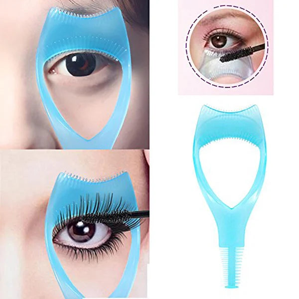3 i 1 ögonfransverktyg Mascara Shield Applicator Guard