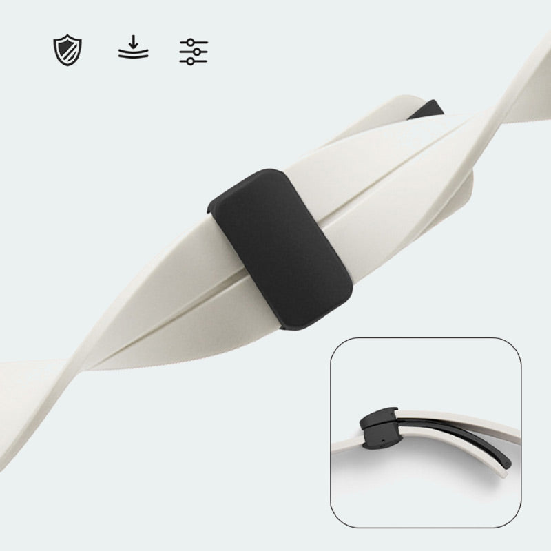 🔥Köp 1 och få 1 gratis - Magnetiskt vikbart armband i silikon för Apple Watch