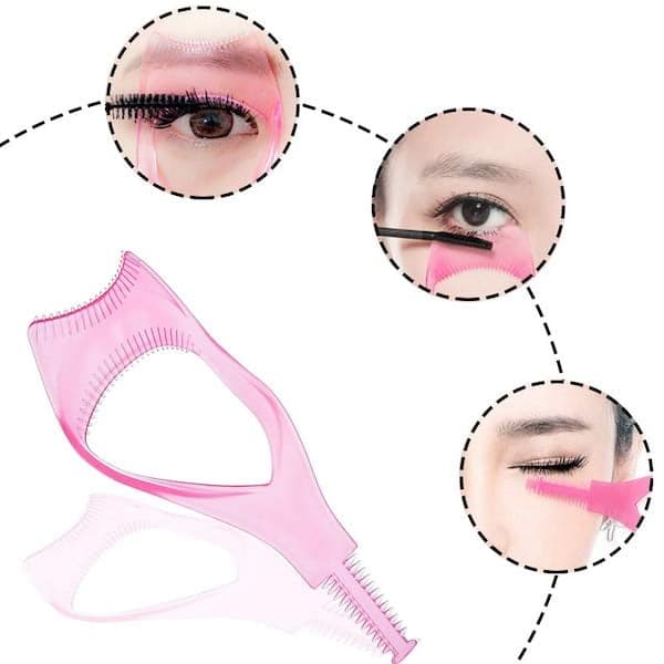 3 i 1 ögonfransverktyg Mascara Shield Applicator Guard