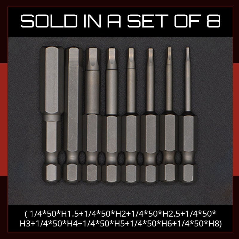 (đHOT SPRING SALE - 49% OFFđ) - Magnetisk sexkantsbits i S2-stĂ„l
