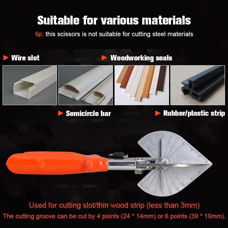 đ„Miterkniv 45°-135° vinkelsax Miter-tĂ„ng med 1 reservblad