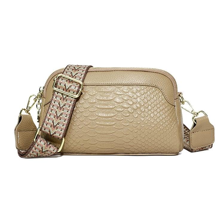 đ„ Hot Sale 49% rabatt đ„ Första lager koskind Crossbody vĂ€ska Alligator mönster kvinnor axelvĂ€ska för arbete