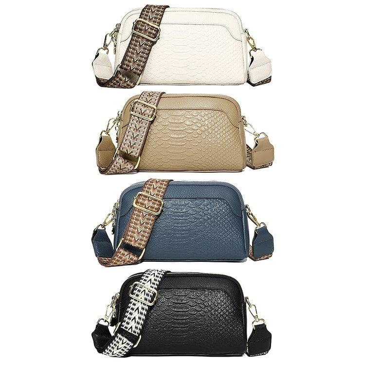 đ„ Hot Sale 49% rabatt đ„ Första lager koskind Crossbody vĂ€ska Alligator mönster kvinnor axelvĂ€ska för arbete