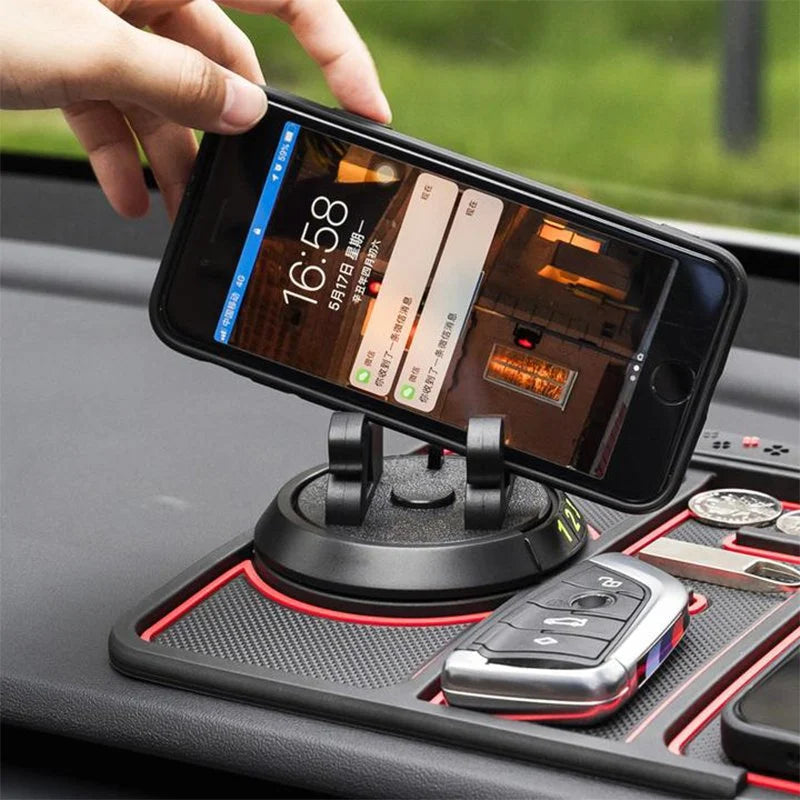 4-i-1 halkfri telefonplatta för bilen
