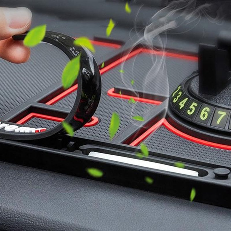 4-i-1 halkfri telefonplatta för bilen