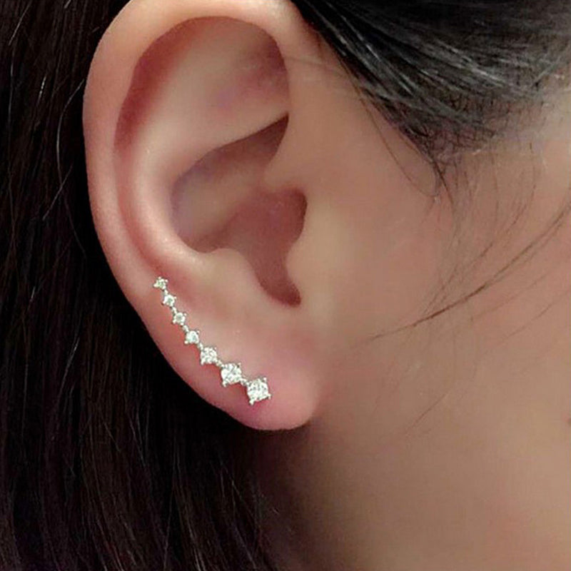 🔥Seven Star Diamond Stiftörhängen