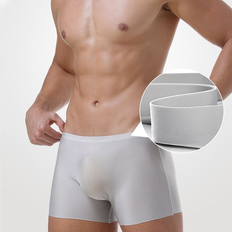 3D Stereo One-Piece Ice Silk Boxer för män