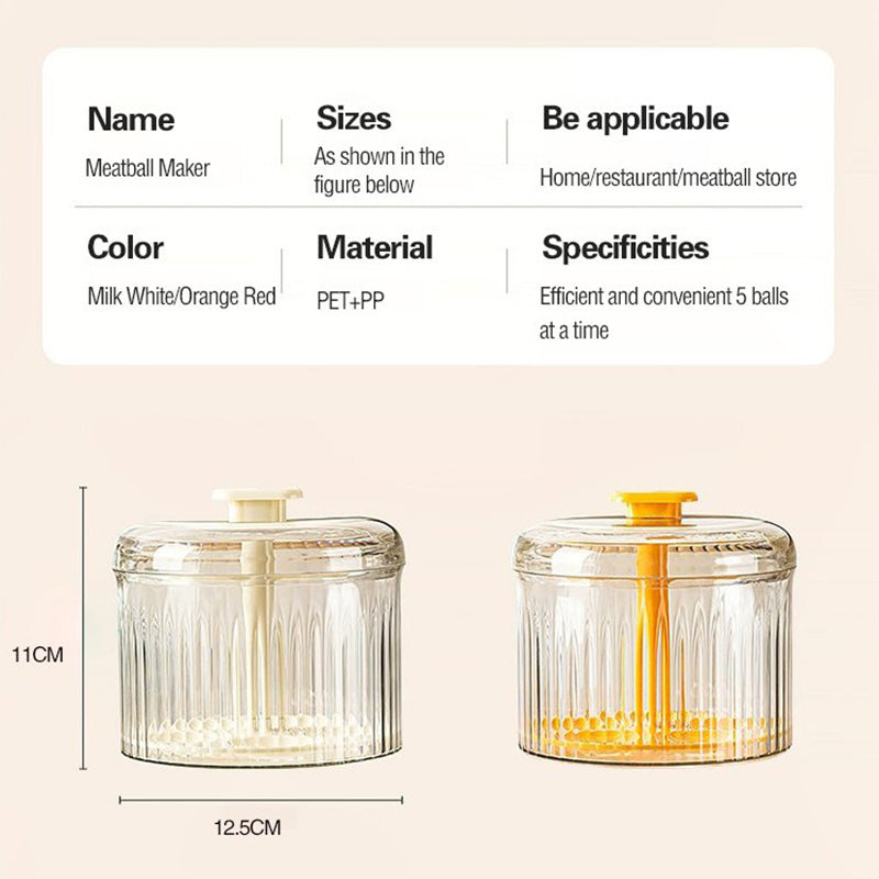đ„ NyĂ„r Special 50% rabatt đ„ Translucent Meatball Maker