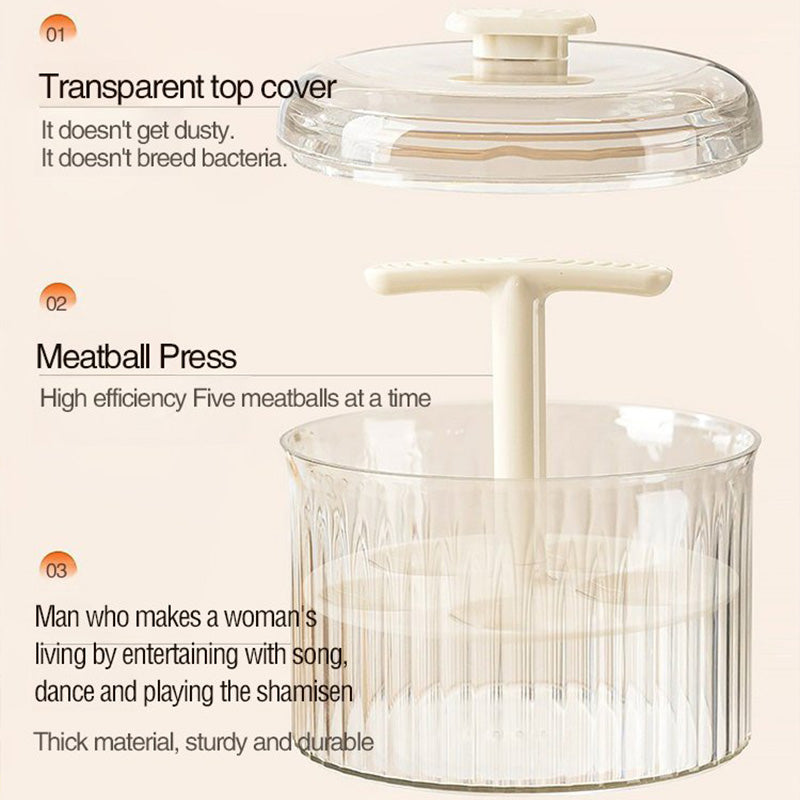 đ„ NyĂ„r Special 50% rabatt đ„ Translucent Meatball Maker