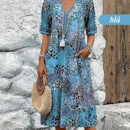 Safari Chic Leopard Klänning