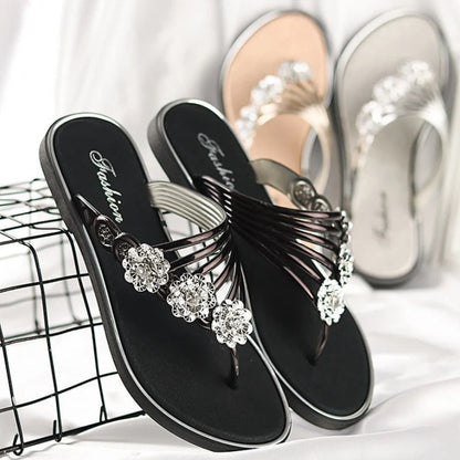 🎁 50% rabatt på flip-flops, sandaler, plattor, lätta flip-flops för kvinnor