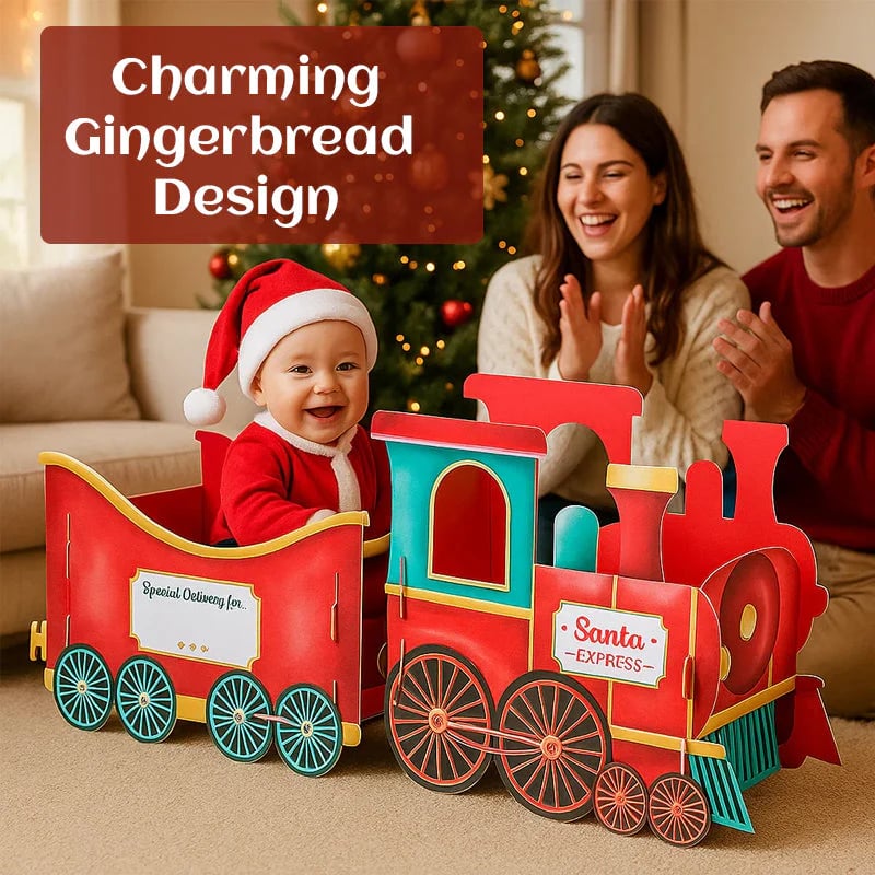 🎅Försäljning inför julen – 49 % RABATT🎁 Tomtens presenttåg — Leverera julstämning med stil! 🚂🎄