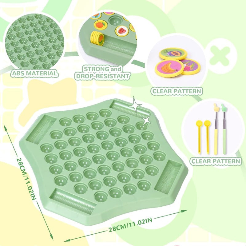 🎁SISTA DAGEN -50% REA!!⏰Flip-Match-brädspel för barn – DIY-vändschackbräda för barn