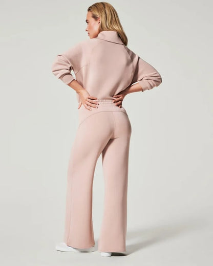 Mjukt och bekvämt 2-delat loungewear-set för kvinnor