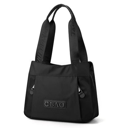 [Bästa present till hennes] mode Simple Capacity Nylon Shoulder Bag