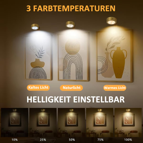 🔥Köp mer, spara mer🔥Bildbelysning för vägg