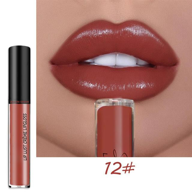 🔥Köp 1 Få 1 gratis🎁12 färger Cream Texture läppstift