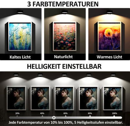 🔥Köp mer, spara mer🔥Bildbelysning för vägg
