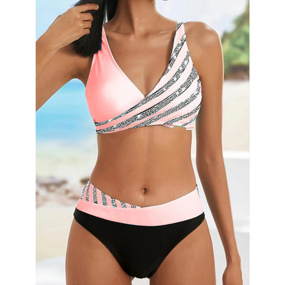 ⏳Tidsbegränsat erbjudande⏰Snygg tvådelad bikini för damer👙