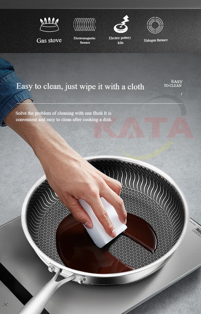 🔥SIDSTA DAGENS REA 50% RABATT!!! 🍳Premium non-stick panna med lock