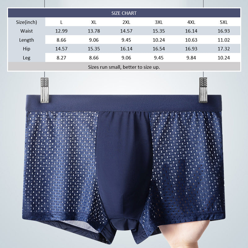 BOXERSHORTS I BAMBUFIBER - FÖR KOMFORT HELA DAGEN