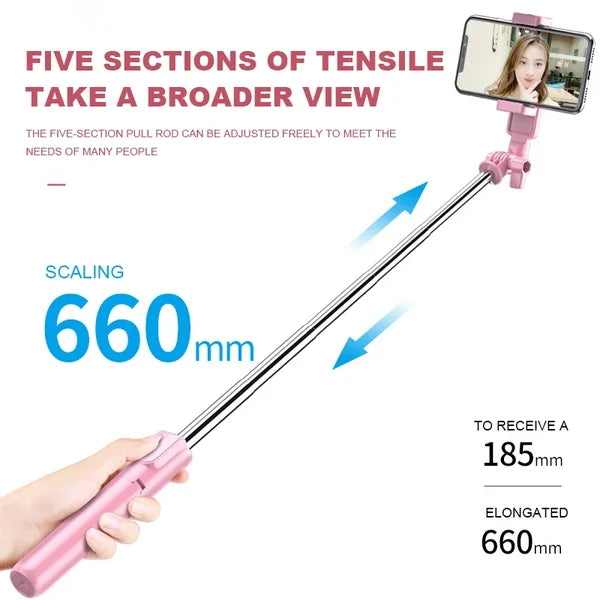 🔥2024 Nyår Hot Sale🎁 40% OFF🔥Ny 6 i 1 Bluetooth Selfie Stick