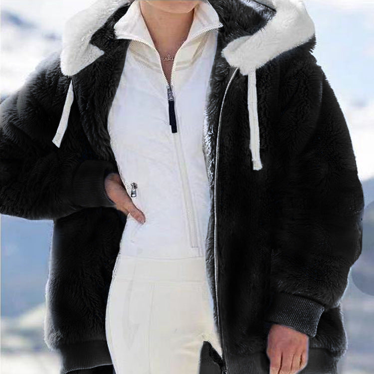 ❄️Christams Hot Sale 50% OFF NOW!⚡50K+ SOLD!✨Damernas fleecejacka med sherpafoder🧥❄️