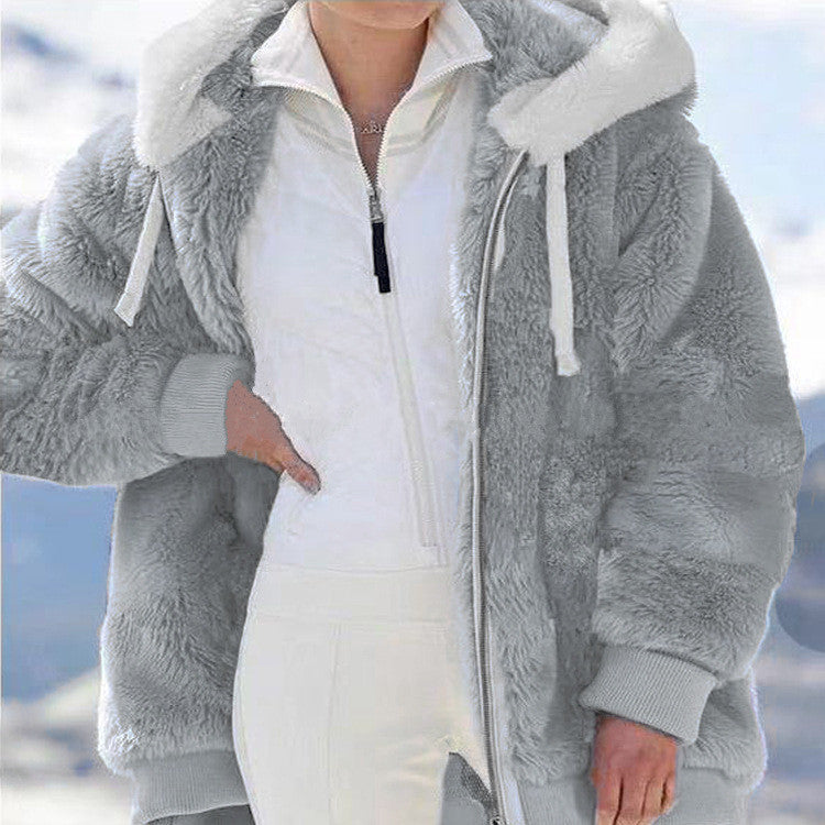 ❄️Christams Hot Sale 50% OFF NOW!⚡50K+ SOLD!✨Damernas fleecejacka med sherpafoder🧥❄️