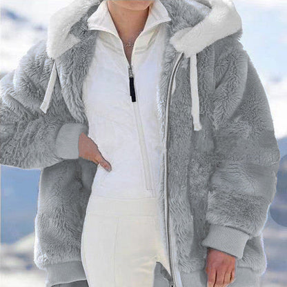 ❄️Christams Hot Sale 50% OFF NOW!⚡50K+ SOLD!✨Damernas fleecejacka med sherpafoder🧥❄️