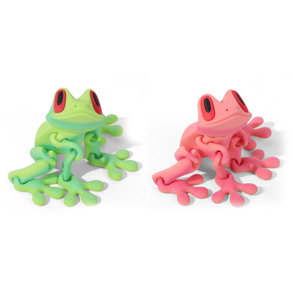 🐸 Söt 3D-groda kylskåpsmagnet – Stark magnet, rolig dekoration & perfekt presentval!