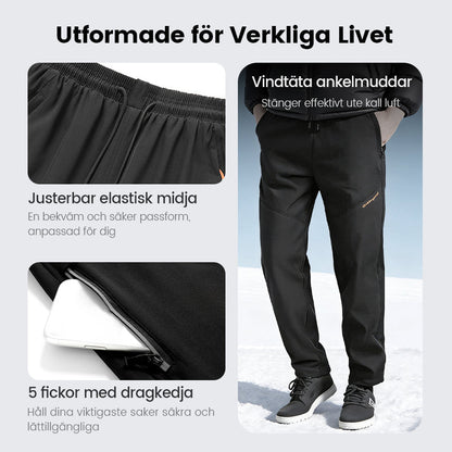 ❄️💨 Vattentäta, vindtäta och värmeisolerande outdoorbyxor – skyddar mot kyla, fukt och smuts! 🌧️