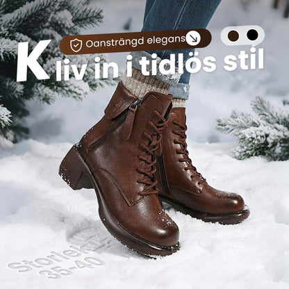 🎈Höstrea🎈40% rabatt under en begränsad tid💕Ideal present - Retro stövlar i brittisk stil
