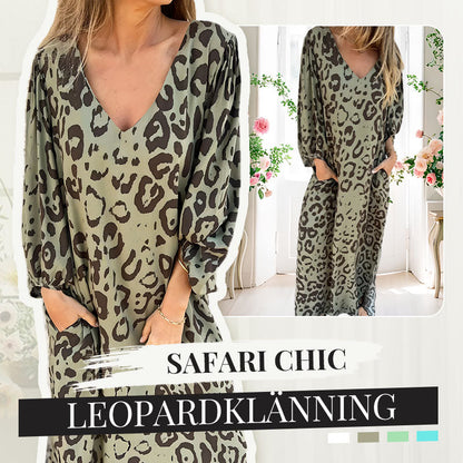 Safari Chic Leopardklänning