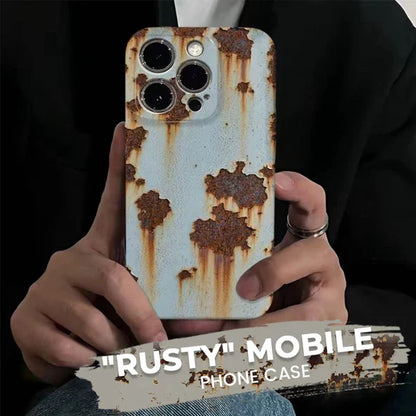 🔥2025 NY ARRIVAL 🔩Vintage Rost Hårt fodral för iPhone