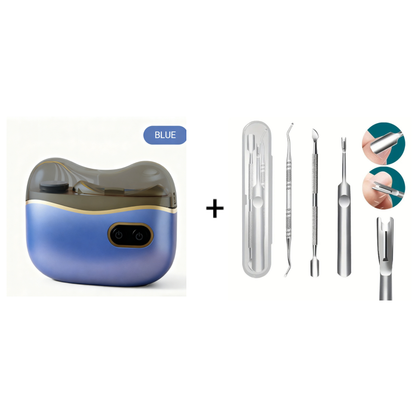 💅2-i-1 elektrisk nagelklippare och polerare