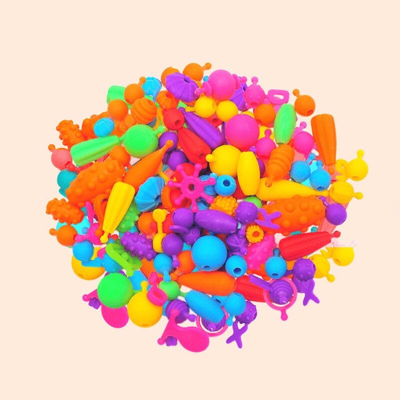 👸🏻Pop-pärlor för smyckestillverkning för barn