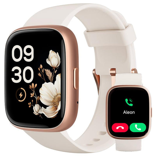 ⌚ 50 % RABATT! Smartklocka för kvinnor och män – ring och ta emot samtal, över 100 sportlägen, sömnspårare och IP68-vattentät! 💪📲