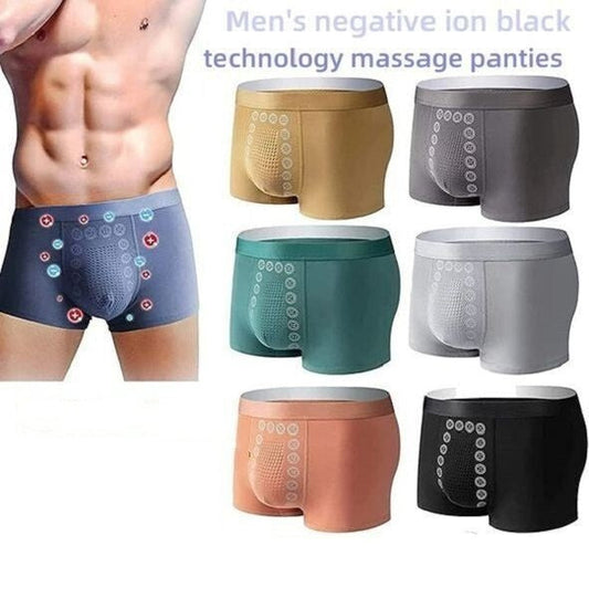 🔥Köp 1 få 3 st🔥Energetisk massage magnetisk terapiunderkläder för män