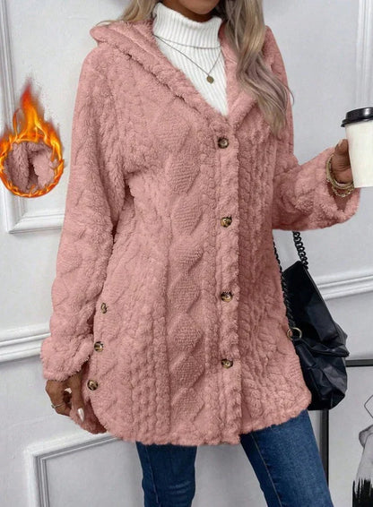 ⏳Begränsad tid 50 % Rabatt⏰Huvtröja för damer – Mjuk och elegant stickad tröja🧥