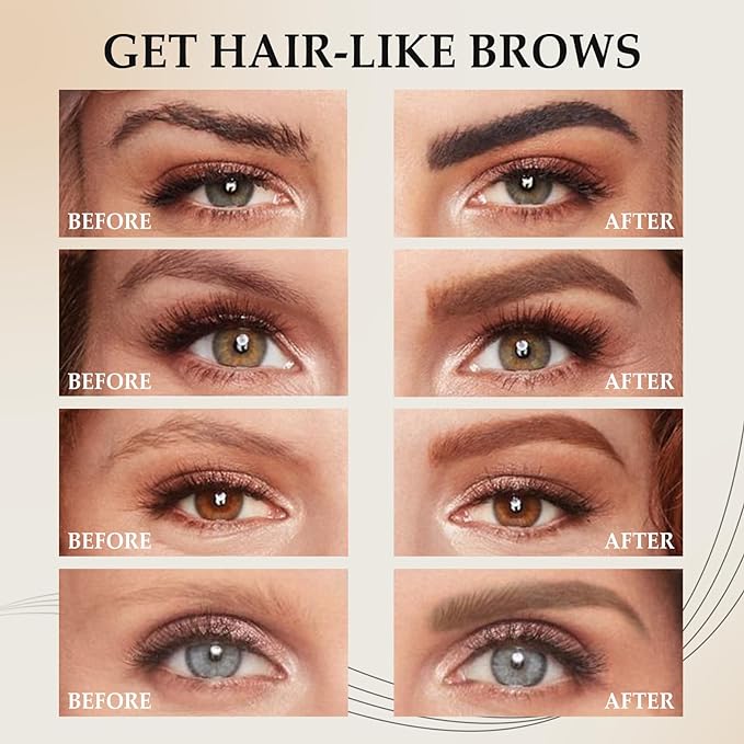 🔥Sista dagen för att köpa 1 få 1 gratis - 2024 Upgraded Natural Brows Ögonbrynspenna