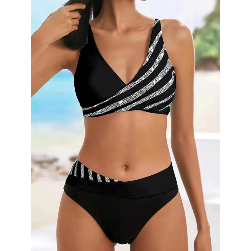 ⏳Tidsbegränsat erbjudande⏰Snygg tvådelad bikini för damer👙