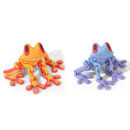 🐸 Söt 3D-groda kylskåpsmagnet – Stark magnet, rolig dekoration & perfekt presentval!