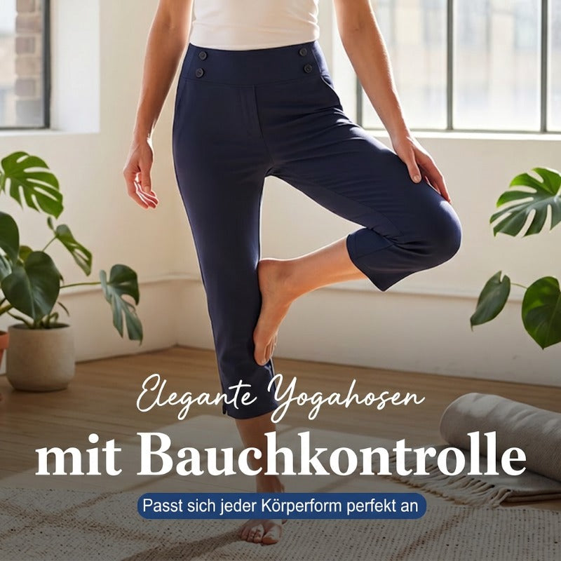 Eleganta yogabyxor med formande effekt
