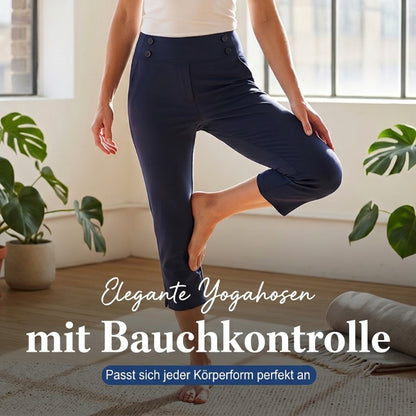 Eleganta yogabyxor med formande effekt