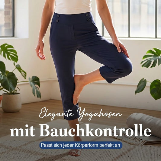 Eleganta yogabyxor med formande effekt