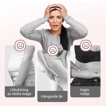 2025 VARM FÖRSÄLJNING 50% RABATT🌸Hög midja Butt Lifting Tummy Control Shaping Träningsleggings med sidoficka
