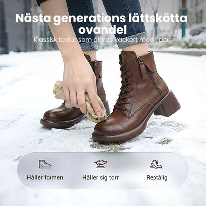 🎈Höstrea🎈40% rabatt under en begränsad tid💕Ideal present - Retro stövlar i brittisk stil