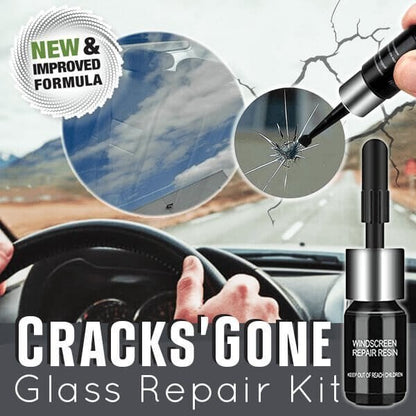 🔥Köp 1 få 1 gratis - Reparationssats för glas från Cracks Gone (ny formel)